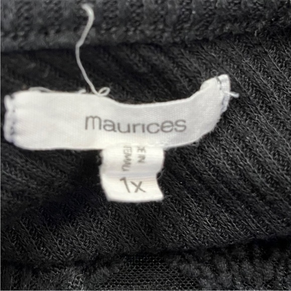 Maurices Black Fitted Sleeveless Tank Top - Picture 4 of 7